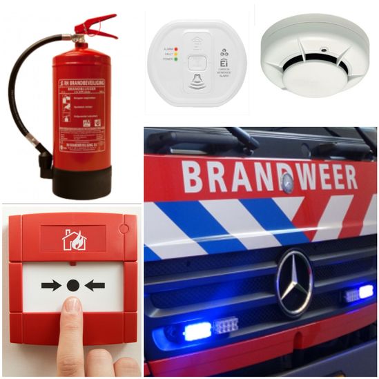 Brand en ontruiming
